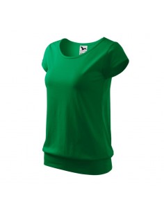 Malfini Γυναικείο Διαφημιστικό T-shirt Κοντομάνικο σε Πράσινο Χρώμα MLI-12016