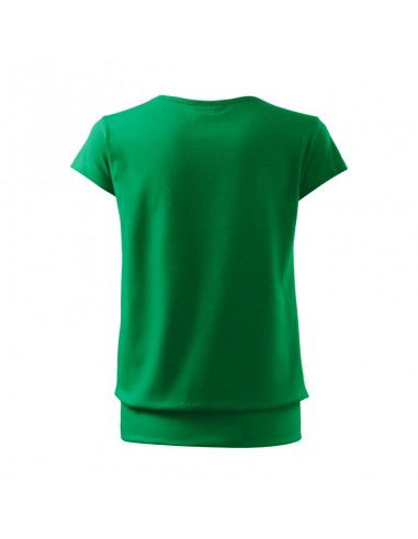 Malfini Γυναικείο Διαφημιστικό T-shirt Κοντομάνικο σε Πράσινο Χρώμα MLI-12016