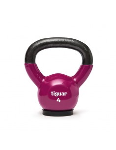 Tiguar Raw V2 TI-KB0004RV2 Kettlebell από Μαντέμι 4kg Μαύρο
