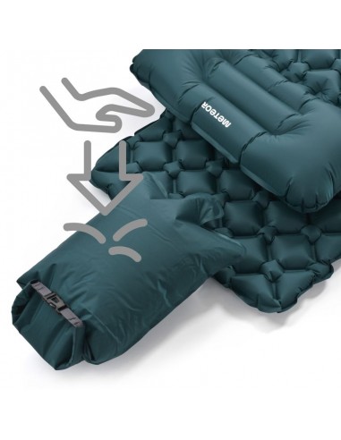 Meteor 2in1 Mattress Μονό Υπόστρωμα Camping 190x56cm Πάχους 5.5cm σε Μπλε χρώμα 16442