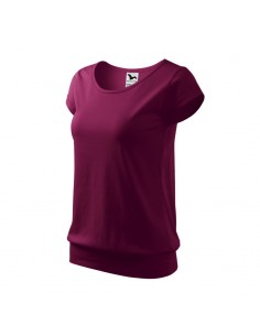 Malfini Γυναικείο Διαφημιστικό T-shirt Κοντομάνικο σε Ροζ Χρώμα MLI-12043