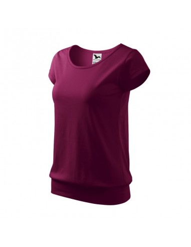 Malfini Γυναικείο Διαφημιστικό T-shirt Κοντομάνικο σε Ροζ Χρώμα MLI-12043