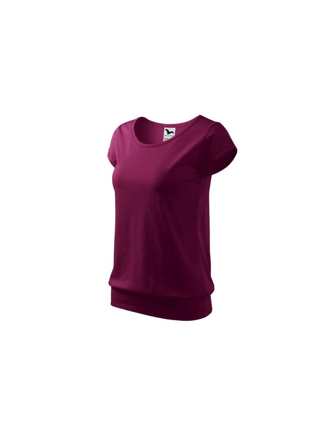 Malfini Malfini Γυναικείο Διαφημιστικό T-shirt Κοντομάνικο σε Ροζ Χρώμα MLI-12043