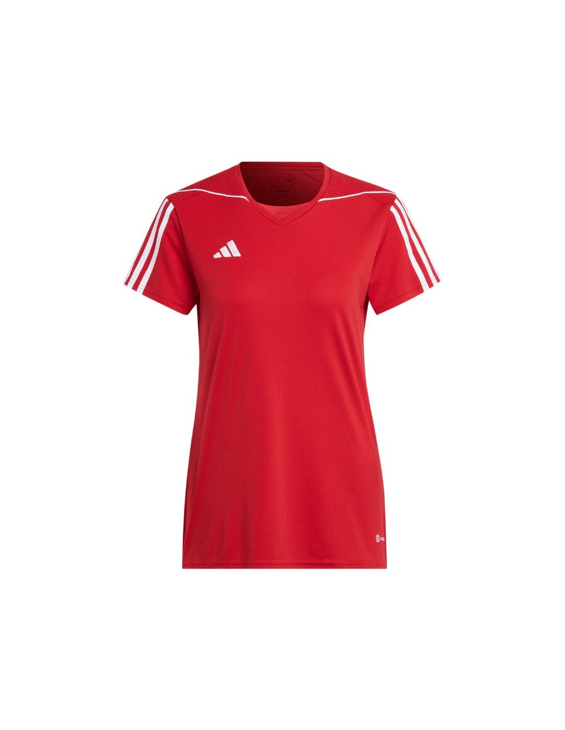 Adidas Tiro 23 League Γυναικείο Αθλητικό T-shirt Fast Drying Κόκκινο HT6549