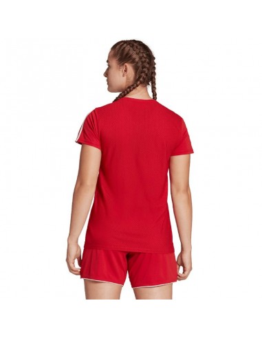 Adidas Tiro 23 League Γυναικείο Αθλητικό T-shirt Fast Drying Κόκκινο HT6549