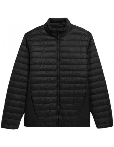 4F Ανδρικό Χειμωνιάτικο Μπουφάν Μαύρο 4FSS23TDJAM084-20S