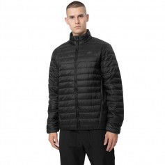 4F Ανδρικό Χειμωνιάτικο Μπουφάν Μαύρο 4FSS23TDJAM084-20S