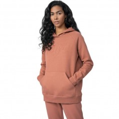 4F Γυναικείο Φούτερ με Κουκούλα Πορτοκαλί 4FSS23TSWSF535-64S