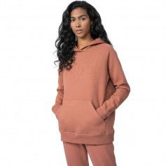 4F Γυναικείο Φούτερ με Κουκούλα Πορτοκαλί 4FSS23TSWSF535-64S