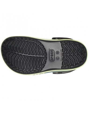 Crocs Παιδικά Σαμπό Θαλάσσης 208322-0C4 Μαύρα