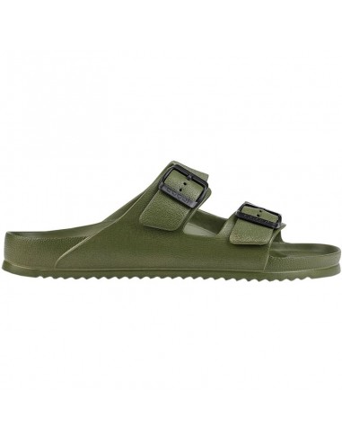 Coqui 8301-100 Ανδρικές Σαγιονάρες Πράσινες