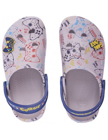 Coqui Little Frog Game Over Jr clogs 87012493021