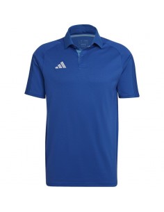 Adidas Tiro 23 Competition Ανδρικό T-shirt Polo Μπλε HU1342