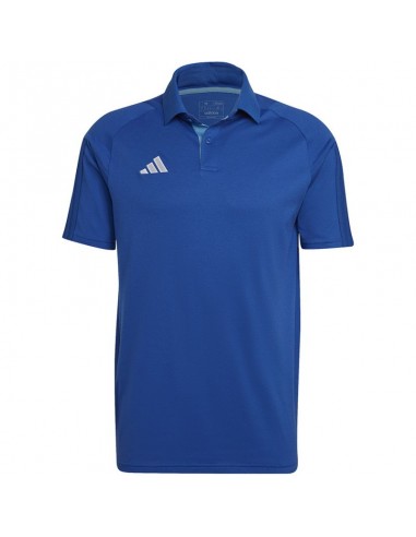 Adidas Tiro 23 Competition Ανδρικό T-shirt Polo Μπλε HU1342