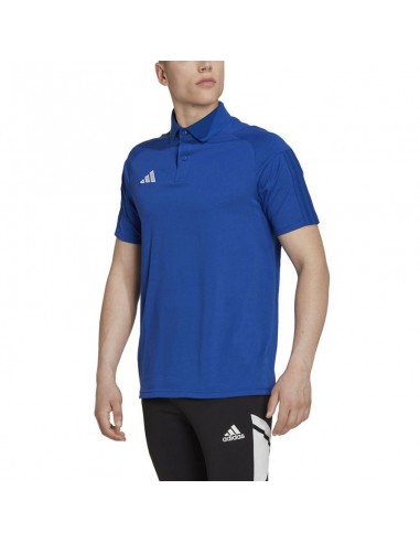 Adidas Tiro 23 Competition Ανδρικό T-shirt Polo Μπλε HU1342
