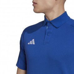 Adidas Tiro 23 Competition Ανδρικό T-shirt Polo Μπλε HU1342