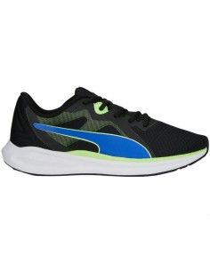 Puma Twitch Runner Fresh 377981-03 Ανδρικά Αθλητικά Παπούτσια Running Μαύρα