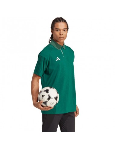 Adidas Tiro 23 Competition Ανδρικό T-shirt Polo Πράσινο HU1345