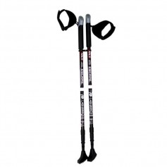 Nils Extreme Nordic NW608 Τηλεσκοπικό Μπατόν Ορειβασίας Αλουμινίου 1τμχ Μαύρο