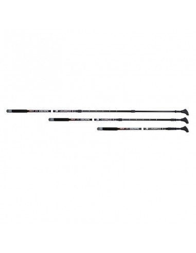 Nils Extreme Nordic NW608 Τηλεσκοπικό Μπατόν Ορειβασίας Αλουμινίου 1τμχ Μαύρο