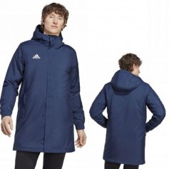 Adidas Entrada 22 Ανδρικό Χειμωνιάτικο Μπουφάν Αντιανεμικό Μπλε IB6077