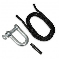 Yakimasport 100693 Σάκος Ταχύτητας Άδειος με Ύψος 71cm Μαύρος