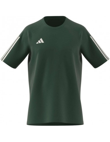 Adidas Tiro 23 Competition Αθλητικό Ανδρικό T-shirt Πράσινο με Στάμπα HU1328