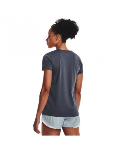 Under Armour Sportstyle Graphic Γυναικείο Αθλητικό T-shirt Fast Drying Γκρι 1356305-044
