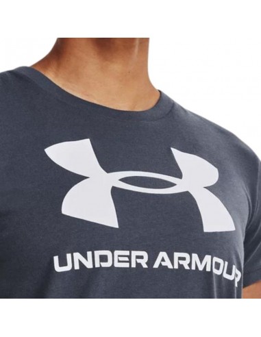 Under Armour Sportstyle Graphic Γυναικείο Αθλητικό T-shirt Fast Drying Γκρι 1356305-044