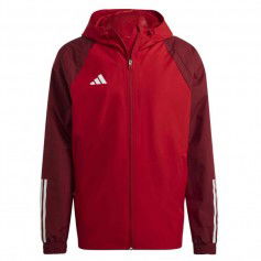 Adidas 23 Competition All Weather Ανδρικό Χειμωνιάτικο Μπουφάν Κόκκινο HE5653