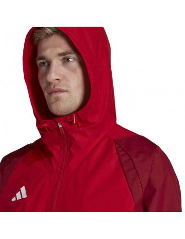 Adidas 23 Competition All Weather Ανδρικό Χειμωνιάτικο Μπουφάν Κόκκινο HE5653