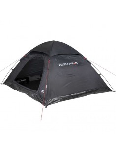 High Peak Monodome Σκηνή Camping Igloo Μαύρη 3 Εποχών για 4 Άτομα 240x210x130εκ. 10310