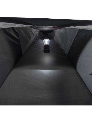 High Peak Monodome Σκηνή Camping Igloo Μαύρη 3 Εποχών για 4 Άτομα 240x210x130εκ. 10310