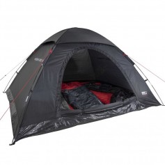 High Peak Monodome Σκηνή Camping Igloo Μαύρη 3 Εποχών για 4 Άτομα 240x210x130εκ. 10310