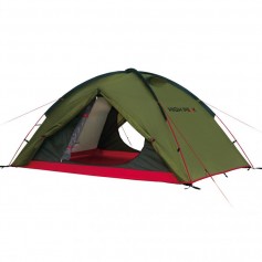 High Peak Woodpecker 3 Σκηνή Camping Igloo Χακί με Διπλό Πανί 4 Εποχών για 3 Άτομα 340x190x110εκ. 10194