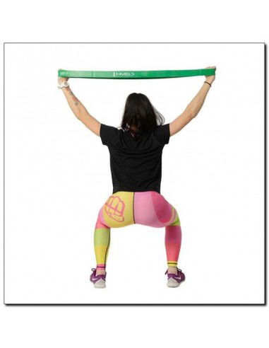 HMS GU05 Ελαστικός Ιμάντας Γυμναστικής Μωβ