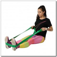 HMS GU05 Ελαστικός Ιμάντας Γυμναστικής Μωβ