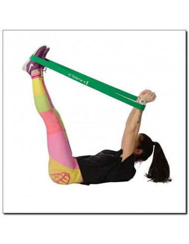 HMS GU05 Ελαστικός Ιμάντας Γυμναστικής Μωβ