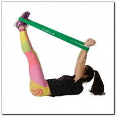 HMS GREEN GU05 exercise rubber 45x45x2080 mm