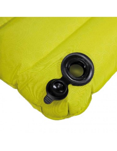 High Peak Dallas Μονό Υπόστρωμα Camping 197x70cm Πάχους 10cm σε Κίτρινο χρώμα