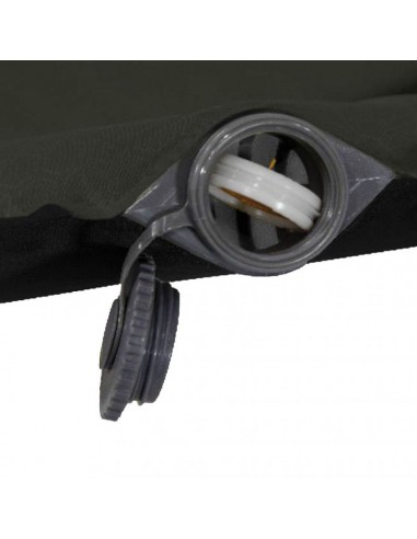 High Peak Kodiak L Αυτοφούσκωτο Μονό Υπόστρωμα Camping Πάχους 8cm σε Μαύρο χρώμα