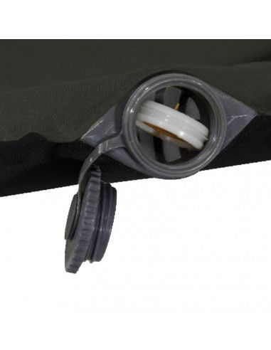 High Peak Kodiak L Αυτοφούσκωτο Μονό Υπόστρωμα Camping Πάχους 8cm σε Μαύρο χρώμα