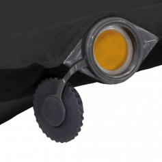 High Peak Kodiak L Αυτοφούσκωτο Μονό Υπόστρωμα Camping Πάχους 8cm σε Μαύρο χρώμα