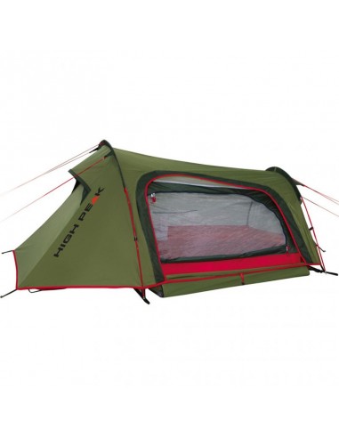 High Peak Sparrow Σκηνή Camping Τούνελ Πράσινη με Διπλό Πανί 4 Εποχών για 2 Άτομα 260x120x90εκ. 10186