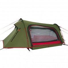 High Peak Sparrow Σκηνή Camping Τούνελ Πράσινη με Διπλό Πανί 4 Εποχών για 2 Άτομα 260x120x90εκ. 10186