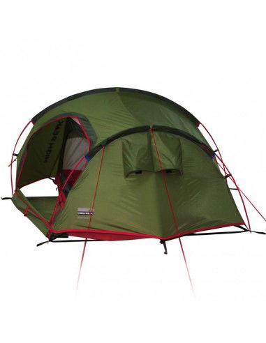 High Peak Sparrow Σκηνή Camping Τούνελ Πράσινη με Διπλό Πανί 4 Εποχών για 2 Άτομα 260x120x90εκ. 10186