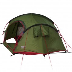 High Peak Sparrow Σκηνή Camping Τούνελ Πράσινη με Διπλό Πανί 4 Εποχών για 2 Άτομα 260x120x90εκ. 10186