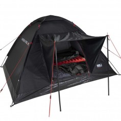 High Peak Beaver 3 Σκηνή Camping Igloo Μαύρη 3 Εποχών για 3 Άτομα 200x180x120εκ. 10320