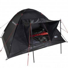 High Peak Beaver 3 Σκηνή Camping Igloo Μαύρη 3 Εποχών για 3 Άτομα 200x180x120εκ. 10320