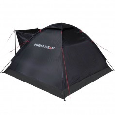 High Peak Beaver 3 Σκηνή Camping Igloo Μαύρη 3 Εποχών για 3 Άτομα 200x180x120εκ. 10320